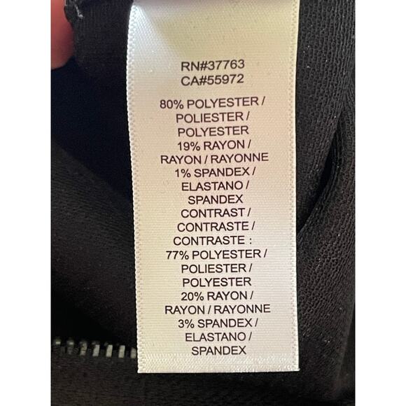 Laundry Shelli Segal Skirt Womens Houndstooth Front Slit  Size 10 - Picture 8 of 8